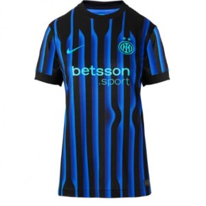 Futbalový dresy Inter Milan 2025-26 Domáci – Dámsky Krátky Rukáv