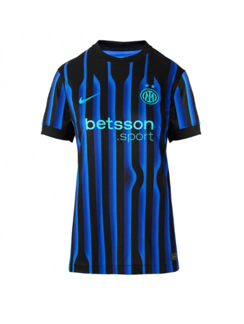 Futbalový dresy Inter Milan 2025-26 Domáci – Dámsky Krátky Rukáv 1 Futbalový dresy Inter Milan 2025-26 Domáci – Dámsky Krátky Rukáv