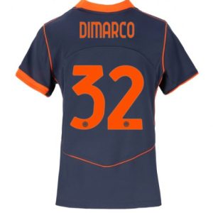 Futbalový dresy Inter Milan 2025-26 Tretí Federico Dimarco #32 Dámsky – Krátky Rukáv