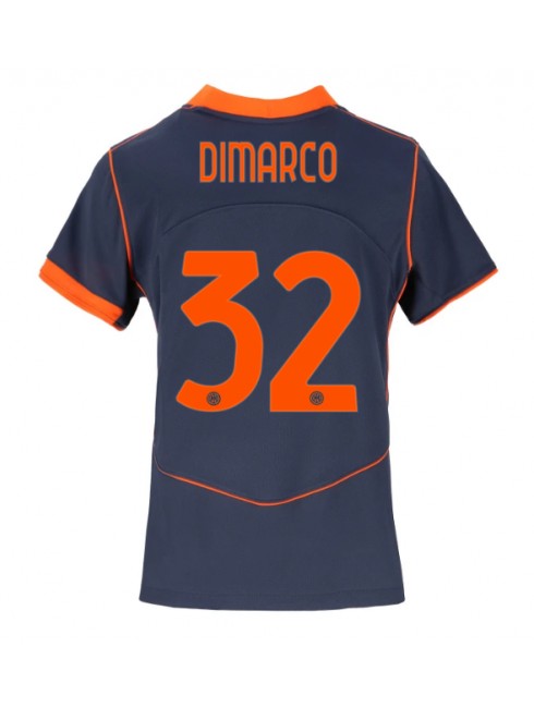 Futbalový dresy Inter Milan 2025-26 Tretí Federico Dimarco #32 Dámsky – Krátky Rukáv 1 Futbalový dresy Inter Milan 2025-26 Tretí Federico Dimarco #32 Dámsky – Krátky Rukáv