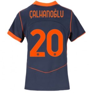 Futbalový dresy Inter Milan 2025-26 Tretí Hakan Calhanoglu #20 Dámsky – Krátky Rukáv