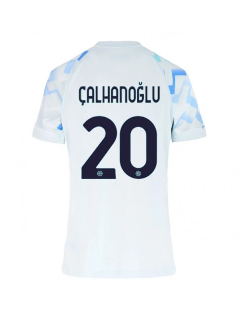 Futbalový dresy Inter Milan 2025-26 Vonkajší Dámsky Hakan Calhanoglu #20– Krátky Rukáv 1 Futbalový dresy Inter Milan 2025-26 Vonkajší Dámsky Hakan Calhanoglu #20– Krátky Rukáv