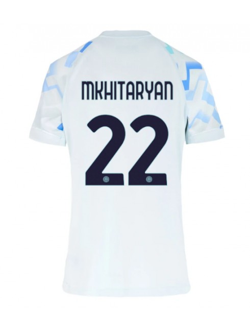 Futbalový dresy Inter Milan 2025-26 Vonkajší Dámsky Henrikh Mkhitaryan #22– Krátky Rukáv 1 Futbalový dresy Inter Milan 2025-26 Vonkajší Dámsky Henrikh Mkhitaryan #22– Krátky Rukáv