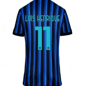 Futbalový dresy Inter Milan 2025-26 Domáci Luis Henrique #11– Dámsky Krátky Rukáv