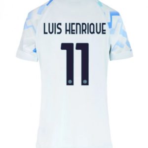 Futbalový dresy Inter Milan 2025-26 Vonkajší Dámsky Luis Henrique #11– Krátky Rukáv