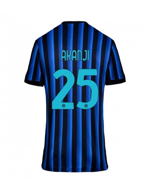 Futbalový dresy Inter Milan 2025-26 Domáci Manuel Akanji #25– Dámsky Krátky Rukáv 1 Futbalový dresy Inter Milan 2025-26 Domáci Manuel Akanji #25– Dámsky Krátky Rukáv