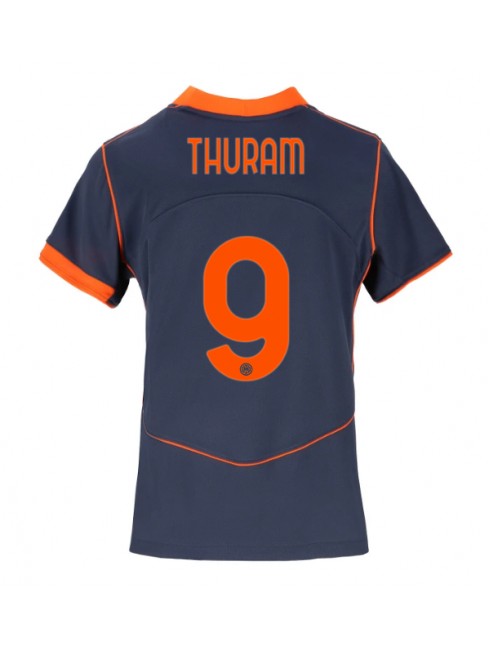 Futbalový dresy Inter Milan 2025-26 Tretí Marcus Thuram #9 Dámsky – Krátky Rukáv 1 Futbalový dresy Inter Milan 2025-26 Tretí Marcus Thuram #9 Dámsky – Krátky Rukáv