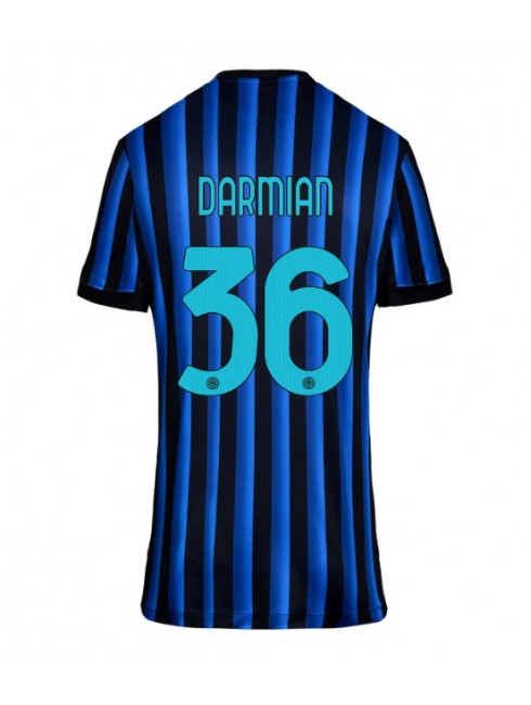 Futbalový dresy Inter Milan 2025-26 Domáci Matteo Darmian #36– Dámsky Krátky Rukáv 1 Futbalový dresy Inter Milan 2025-26 Domáci Matteo Darmian #36– Dámsky Krátky Rukáv