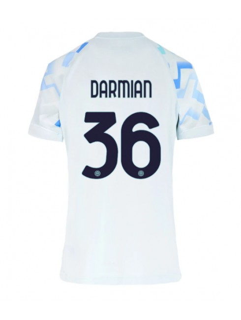 Futbalový dresy Inter Milan 2025-26 Vonkajší Dámsky Matteo Darmian #36– Krátky Rukáv 1 Futbalový dresy Inter Milan 2025-26 Vonkajší Dámsky Matteo Darmian #36– Krátky Rukáv