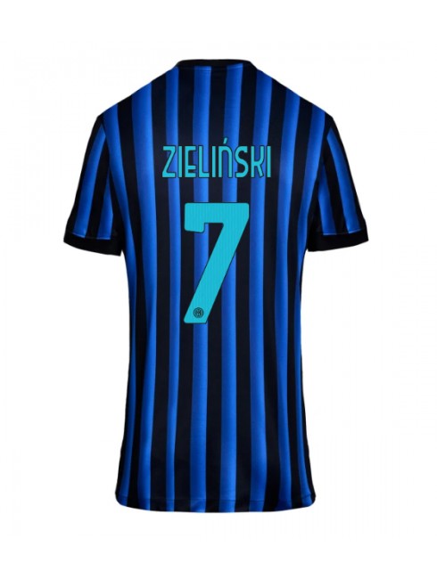 Futbalový dresy Inter Milan 2025-26 Domáci Piotr Zielinski #7– Dámsky Krátky Rukáv 1 Futbalový dresy Inter Milan 2025-26 Domáci Piotr Zielinski #7– Dámsky Krátky Rukáv