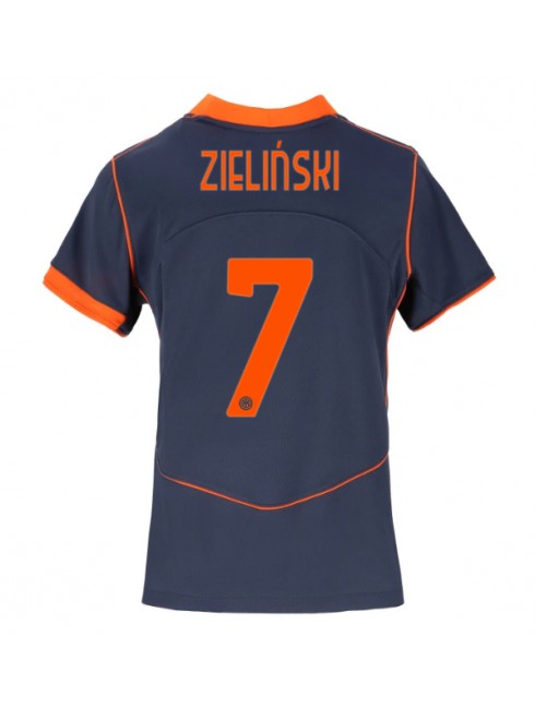 Futbalový dresy Inter Milan 2025-26 Tretí Piotr Zielinski #7 Dámsky – Krátky Rukáv 1 Futbalový dresy Inter Milan 2025-26 Tretí Piotr Zielinski #7 Dámsky – Krátky Rukáv
