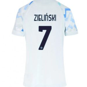Futbalový dresy Inter Milan 2025-26 Vonkajší Dámsky Piotr Zielinski #7– Krátky Rukáv