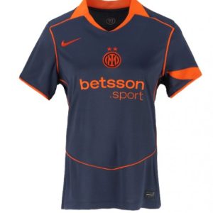Futbalový dresy Inter Milan 2025-26 Tretí Dámsky – Krátky Rukáv