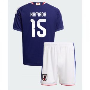 Futbalový dres Komplet Japonsko Domáci MS 2026 Daichi Kamada #15 Detský