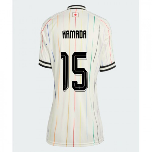 Japonsko Vonkajší MS 2026 Daichi Kamada #15 Ženy Futbalový Dres 1 Japonsko Vonkajší MS 2026 Daichi Kamada #15 Ženy Futbalový Dres
