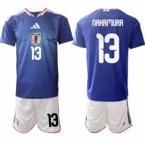 Fußball-Set Japan Heim WM 2026 – Keito Nakamura #13 Herren Trikot + Shorts
