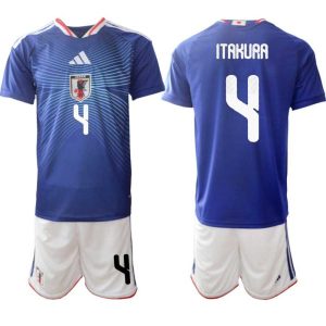 Fußball-Set Japan Heim WM 2026 – Ko Itakura #4 Herren Trikot + Shorts