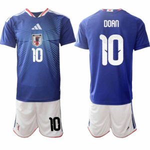 Fußball-Set Japan Heim WM 2026 – Ritsu Doan #10 Herren Trikot + Shorts