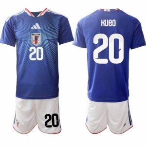 Fußball-Set Japan Heim WM 2026 – Takefusa Kubo #20 Herren Trikot + Shorts