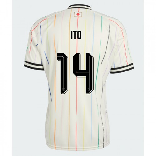 Futbalové dresy Japonsko Vonkajší MS 2026 Junya Ito #14 1 Futbalové dresy Japonsko Vonkajší MS 2026 Junya Ito #14