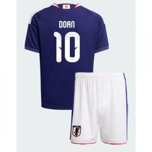 Futbalový dres Komplet Japonsko Domáci MS 2026 Ritsu Doan #10 Detský