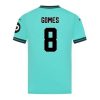 Futbaltrikots Wolves Joao Gomes #8 2025/26 Herren Außen Kurzarm