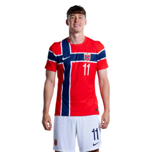 Futbalový Dres komplet Nórsko MS 2026 Domáci Jørgen Strand Larsen 11 Pánsky