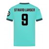 Fußballtrikots Wolves Jorgen Strand Larsen #9 2025/26 Herren Auswärts Kurzarm
