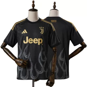 Pánsky Futbalový dresy Juventus 2026/27 Tretina Čierna a zlatá