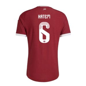 Futbalový Dres Katar MS 2026 Domáci Abdulaziz Hatem 6 Pánsky