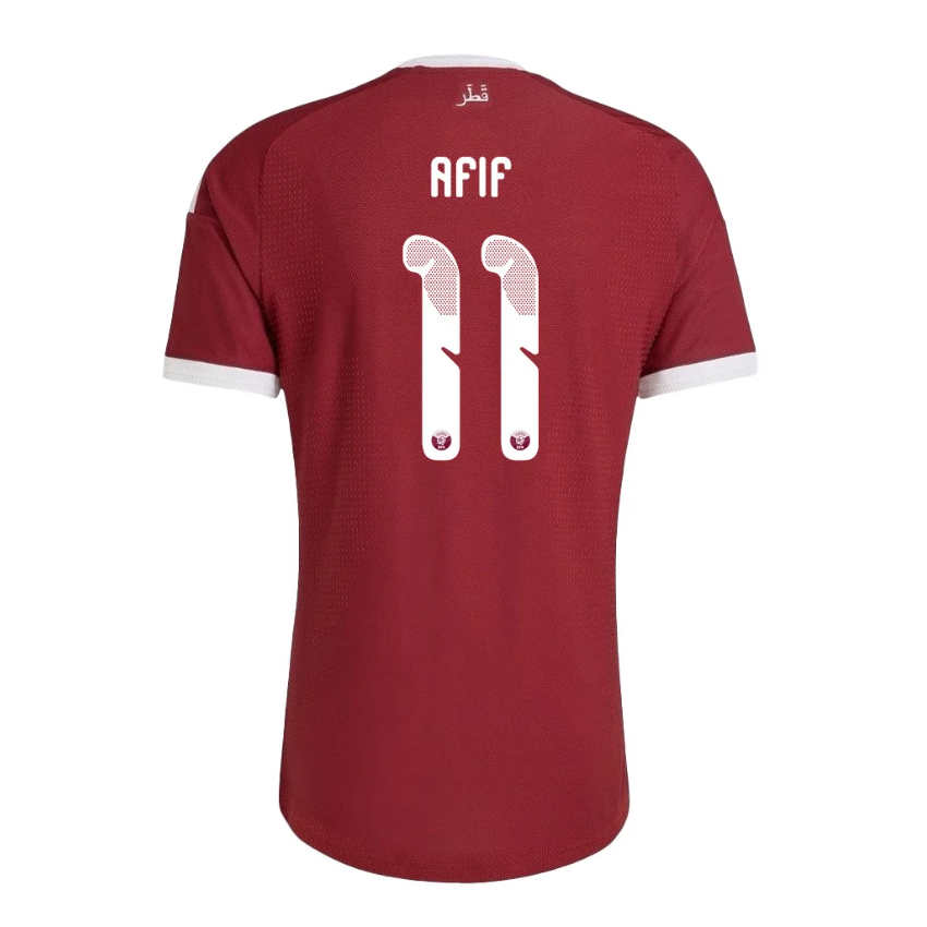 Futbalový Dres Katar MS 2026 Domáci Akram Afif 11 Pánsky 1 Futbalový Dres Katar MS 2026 Domáci Akram Afif 11 Pánsky