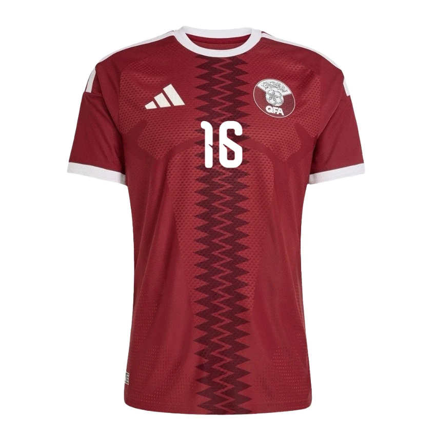Futbalový Dres Katar MS 2026 Domáci Boualem Khoukhi 16 Pánsky 2 Futbalový Dres Katar MS 2026 Domáci Boualem Khoukhi 16 Pánsky-1