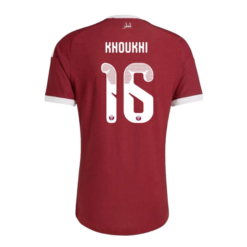 Futbalový Dres Katar MS 2026 Domáci Boualem Khoukhi 16 Pánsky 1 Futbalový Dres Katar MS 2026 Domáci Boualem Khoukhi 16 Pánsky