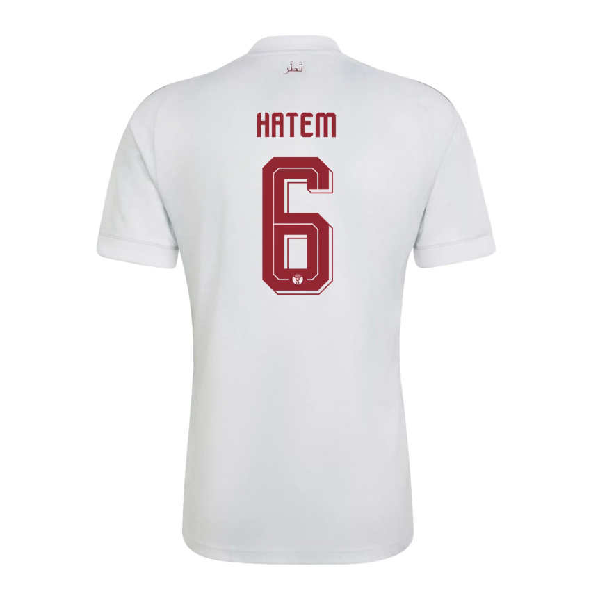 Futbalový Dres Katar MS 2026 Preč Abdulaziz Hatem 6 Pánsky 1 Futbalový Dres Katar MS 2026 Preč Abdulaziz Hatem 6 Pánsky