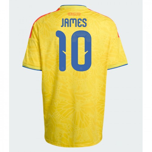 Futbalové dresy Kolumbia Domáci MS 2026 James Rodriguez #10 1 Futbalové dresy Kolumbia Domáci MS 2026 James Rodriguez #10
