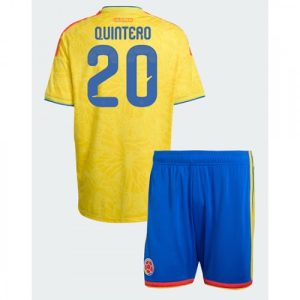 Detský Futbalový set Kolumbia Domáci MS 2026 Juan Fernando Quintero #20