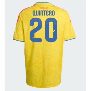 Futbalové dresy Kolumbia Domáci MS 2026 Juan Fernando Quintero #20
