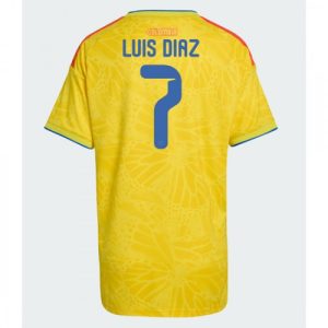 Kolumbia Domáci MS 2026 Luis Diaz #7 Ženy Futbalový Dres