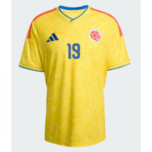 Futbalové dresy Kolumbia Domáci MS 2026 Rafael Santos Borre #19 2 Futbalové dresy Kolumbia Domáci MS 2026 Rafael Santos Borre #19 – Obrázok 2