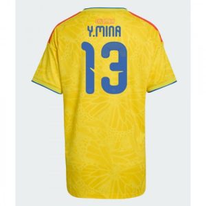 Kolumbia Domáci MS 2026 Yerry Mina #13 Ženy Futbalový Dres