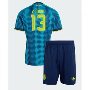 Detský Futbalový set Kolumbia Yerry Mina #13 Vonkajší MS 2026