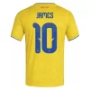 Fußballtrikot Kolumbien WM 2026 James Rodríguez 10 Heim Herren