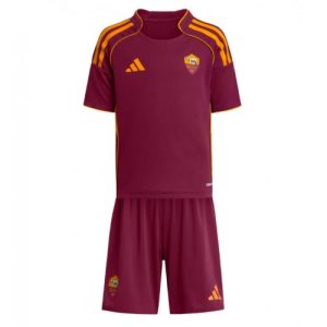 Detský Futbalový dres AS Roma 2025-26 Domáci Komplet