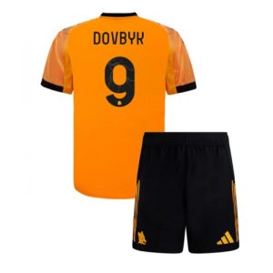 Detský Futbalový dres AS Roma Artem Dovbyk #9 2025-26 Preč Komplet