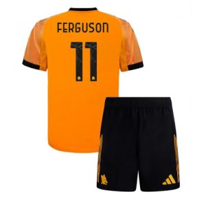 Detský Futbalový dres AS Roma Evan Ferguson #11 2025-26 Preč Komplet