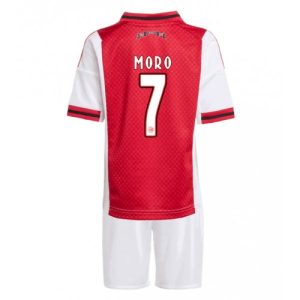 Detský futbalový komplet Ajax Raul Moro #7 2025-26 Domáci