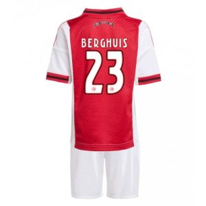 Detský futbalový komplet Ajax Steven Berghuis #23 2025-26 Domáci