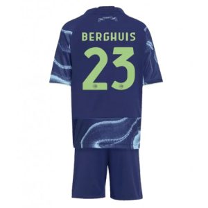 Detský futbalový komplet Ajax Steven Berghuis #23 2025-26 Preč