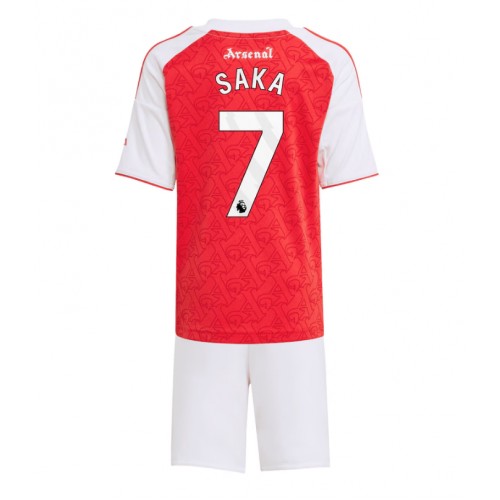 Fußballtrikots Kinder Arsenal Bukayo Saka #7 2025-26 Heimsets 1 Kinder-Fußballtrikot Arsenal Bukayo Saka #7 2025-26 Heimsets