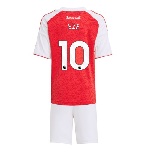 Kinder Fußballtrikot Arsenal Eberechi Eze #10 2025-26 Thuis Sets 1 Kinder voetbalshirt Arsenal Eberechi Eze #10 2025-26 Thuis Sets
